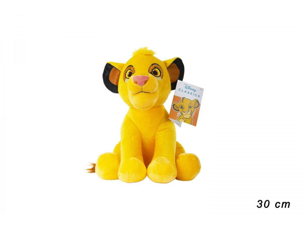 Partycolare Peluche Re Leone Cm Simba Con Suoni