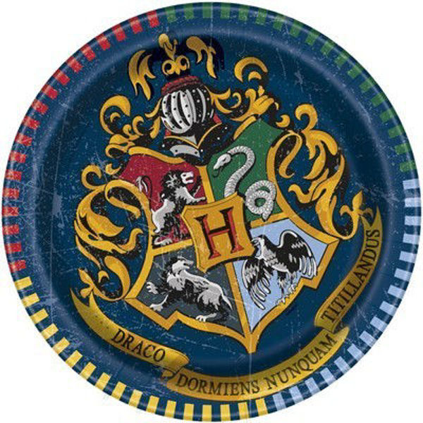Immagine di Piatti 18 cm Harry Potter 8 pezzi