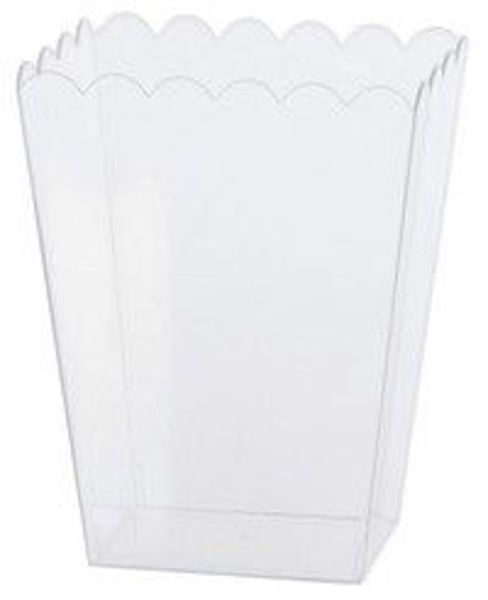 Immagine di Contenitore Trasparente in plastica per Confettata 15x12x19 cm
