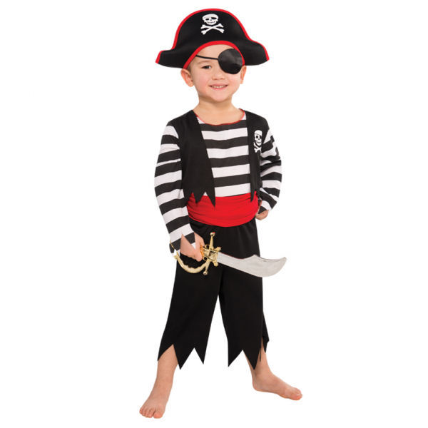 Immagine di Costume Bambino Pirata Taglia 3-4 anni