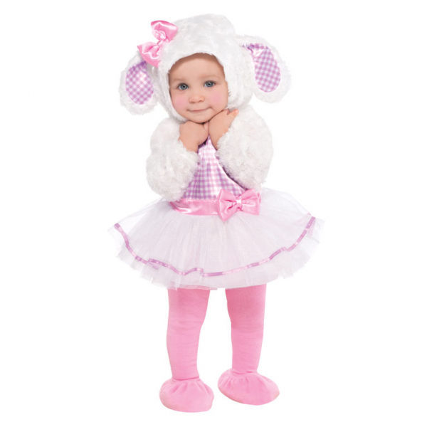 Immagine di Costume Bambina Agnellino bianco Taglia 6-12 mesi