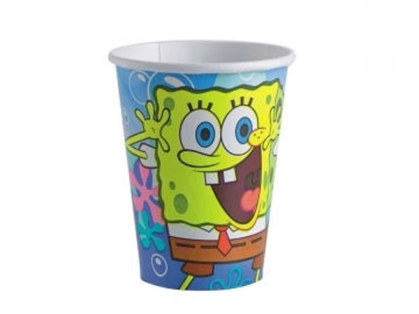 Immagine di Bicchieri Spongebob 266 ml 8 pezzi