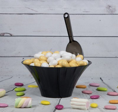 Portaconfetti Coppa Inclinata Trasparente - Plastica 16cm Diametro 24cm Altezza - Foto 5