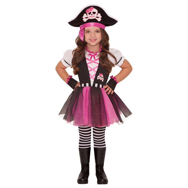Immagine di Costume Bambina Pirata Taglia 4-6 anni