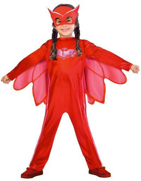 Immagine di Costume Carnevale Pj Masks Gufetta 7/8 anni