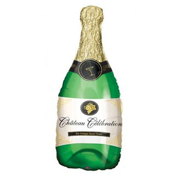 Immagine di Palloncino Super Shape Bottiglia Champagne 91 cm