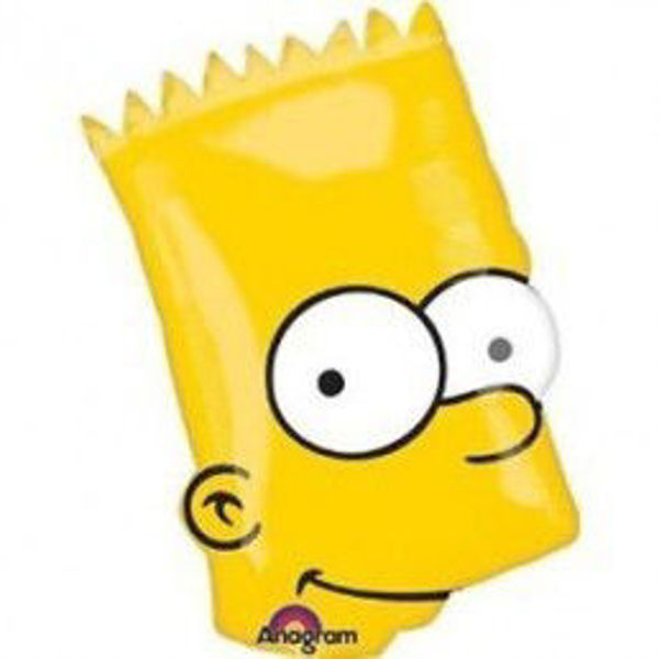 Immagine di Palloncino Super Shape Bart Simpson 38x53 cm