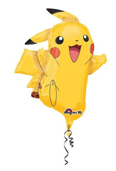 Immagine di Palloncino Mylar Super Shape Pokemon - Pikachu 62x78 cm