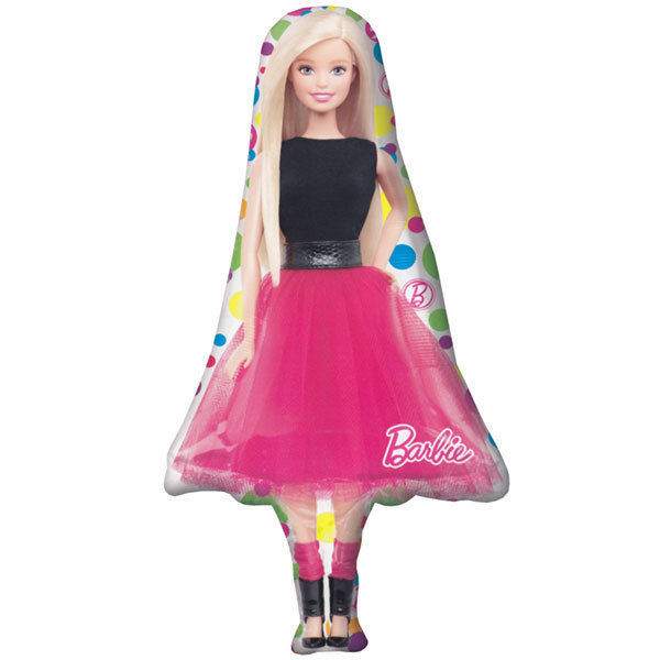 Immagine di Palloncino Mylar Super Shape Barbie 53x106 cm