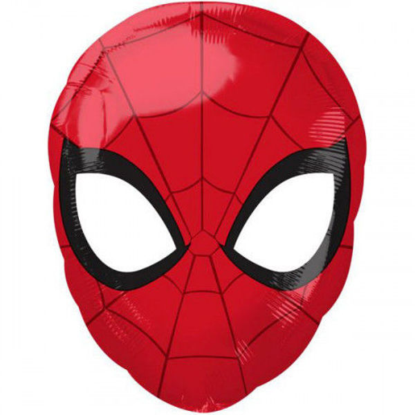 Immagine di Palloncino Mylar Maschera Spiderman 43 cm