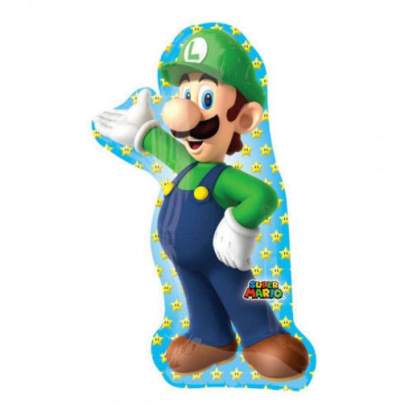 Immagine di Palloncino Super Shape 96 cm Luigi