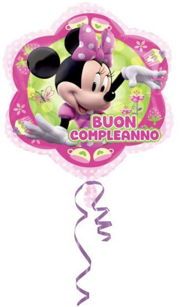10/20pcs palloncino Minnie Mouse rosa palloncino ragazza buon