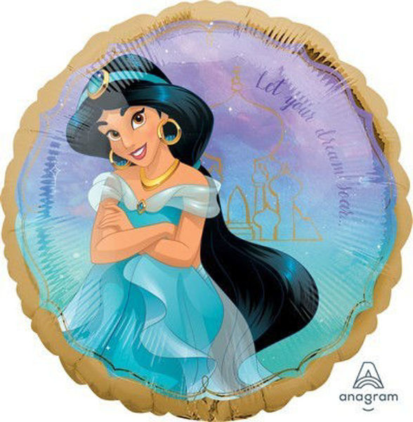 Immagine di Palloncino Mylar 45 cm Disney Principessa Jasmine