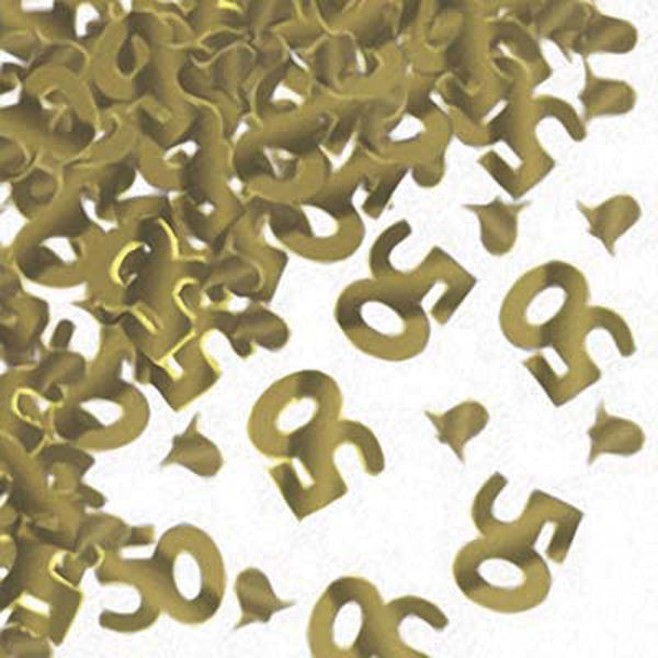 Immagine di Confetti da Tavolo 50° anniversario nozze d'oro 14 grammi