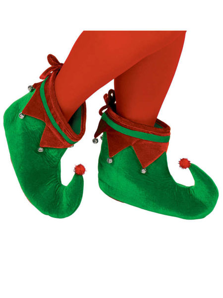 Immagine di Scarpe da Elfo con campanelli Taglia unica