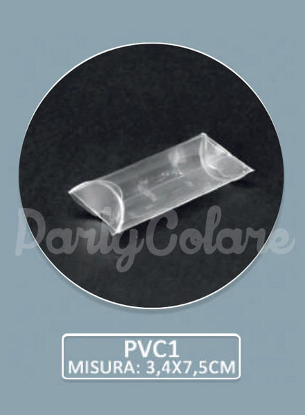 Immagine di Porta Confetti 3,4x7,5 cm in PVC Automatico 10 pezzi