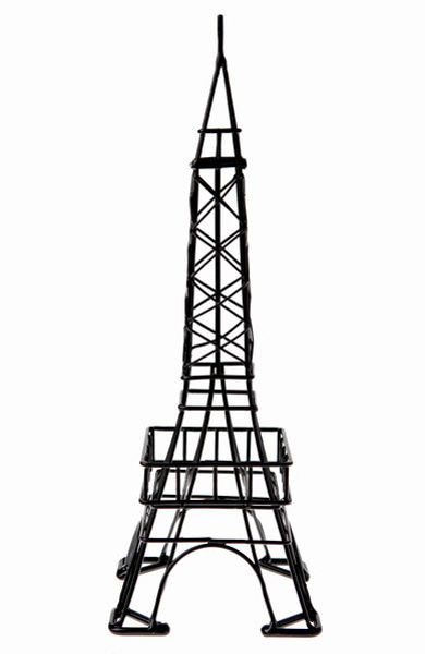 Immagine di Torre Eiffel in metallo Nera 10 x 10 x 28.5 cm