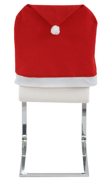 Immagine di 2 Coprisedia Natalizio 49x60 cm - Cappello Babbo Natale