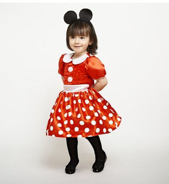 Partycolare- Costume Carnevale Bambina Minnie 6-12 mesi