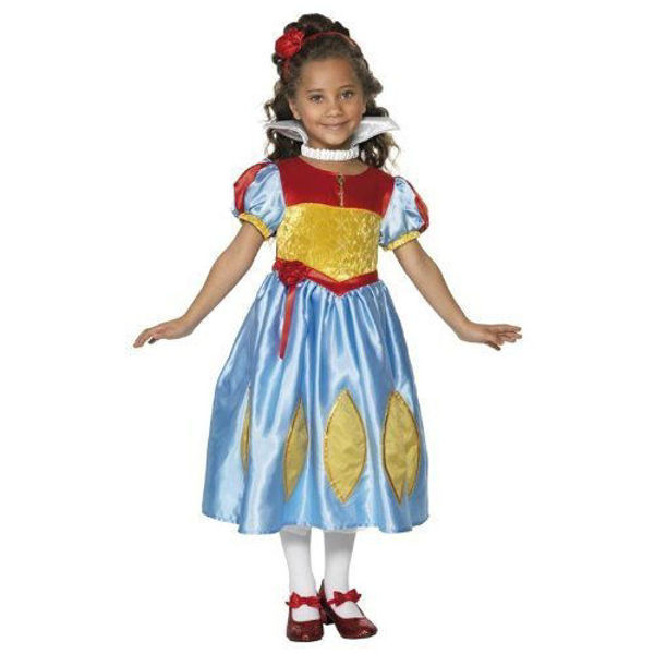 Costume Carnevale Biancaneve per bambine di 4-5 anni