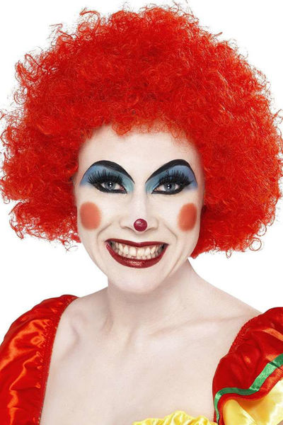 Immagine di Carnevale Accessori - Parrucca da Clown Rossa
