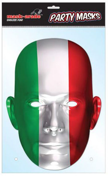 Immagine di Accessori Carnevale - Maschera di carta Italia