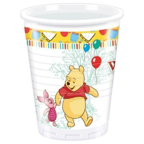 Immagine di Bicchieri Winnie The Pooh 200ml 8 pezzi