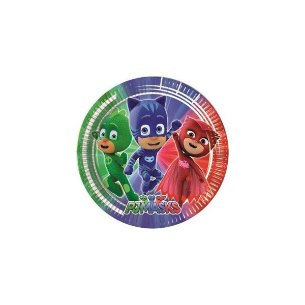 Immagine di Piatti Pj Masks 19,5 cm 8 pezzi