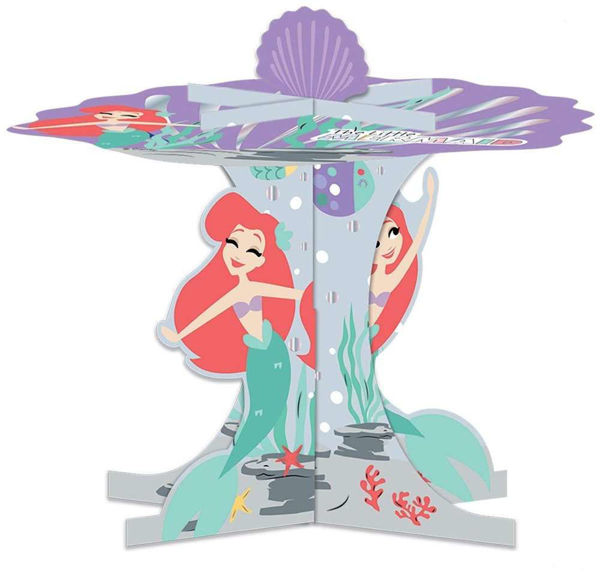 Immagine di Alzatina 3D per Cupcakes Ariel la Sirenetta 27x25x25 cm