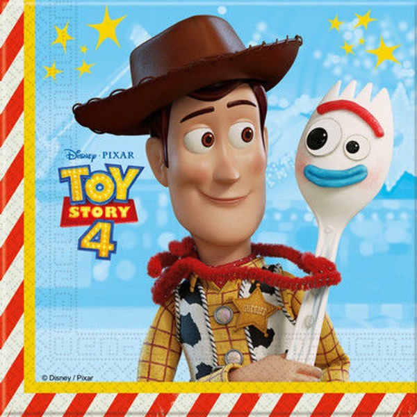 Immagine di Tovaglioli 33x33 cm Toy Story 4 20 pz