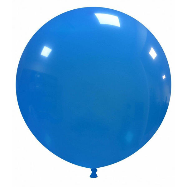 Immagine di Palloncino in Lattice Blu per Mongolfiera 32'' 81 cm