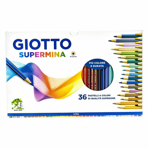Immagine di Giotto Supermina astuccio da 36 pastelli