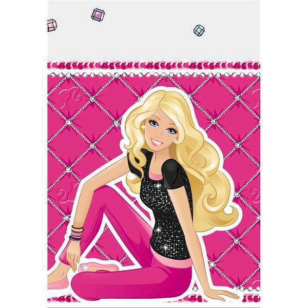 Partycolare- Tovaglia in Carta 120x180 cm Barbie