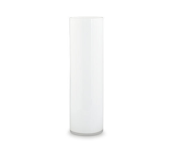 Immagine di Vaso Cilindrico Bianco diametro 15 cm altezza 50 cm