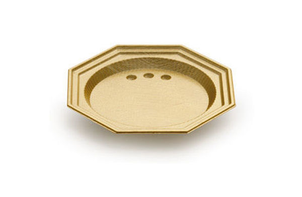 Immagine di Medorino Ottagonale dorato diametro 6 cm 100 pezzi