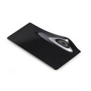 Vassoio Finger Food GoGo rettangolare nero Alcas 14x6 cm
