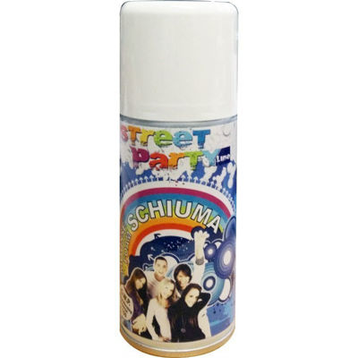 BOMBOLETTA STELLE FILANTI SPRAY CARNEVALE 6 COLORI 83 ML DA 1,3,12 PZ.