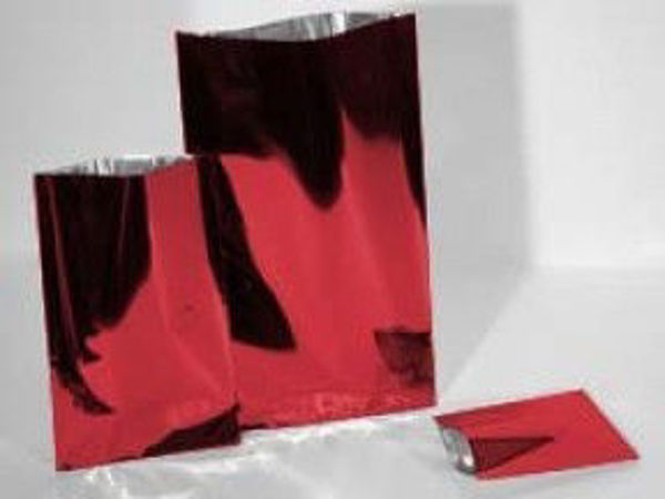 Immagine di Buste Regalo Rosso Metallizzato 35x50 cm 50 pz