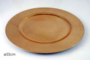 Immagine di Sottopiatto liscio Oro 33 cm