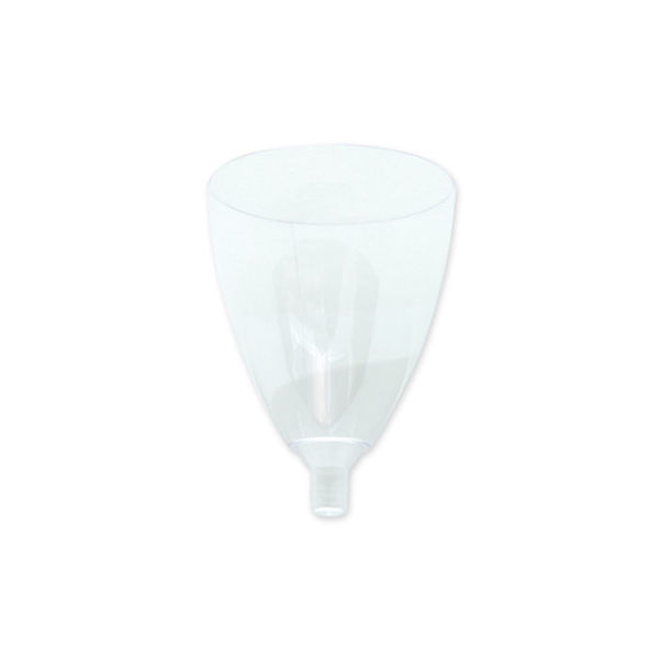 Immagine di Bicchiere Trasparente - Calice Vino Crystal 20 pezzi