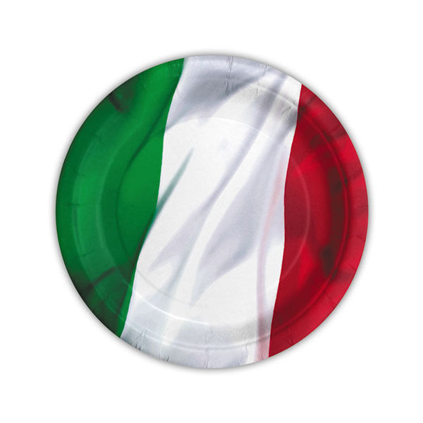 Immagine di Piatti 18 cm Italia 8 pezzi