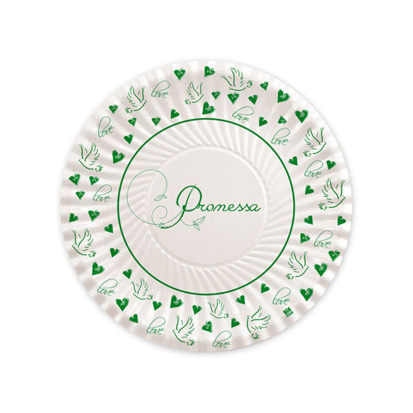 Immagine di Piatti 18 cm Promessa Love 8 pezzi