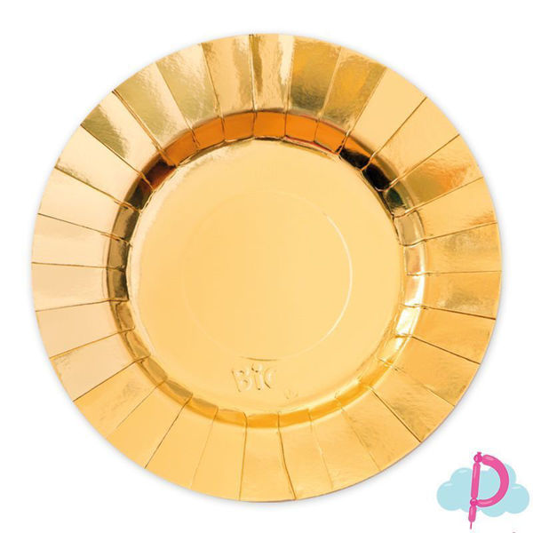 Immagine di Piatti 25 cm Gourmet Gold Oro 8 pezzi