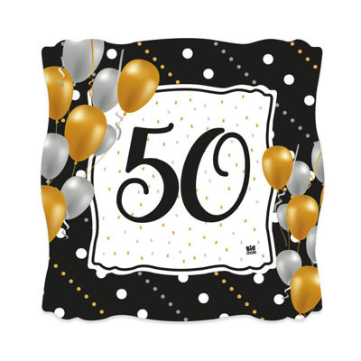 SET 39 PALLONCINI METAL 40anni SCRITTA 40cm-NORMAL 30cm-NUMERI 81cm