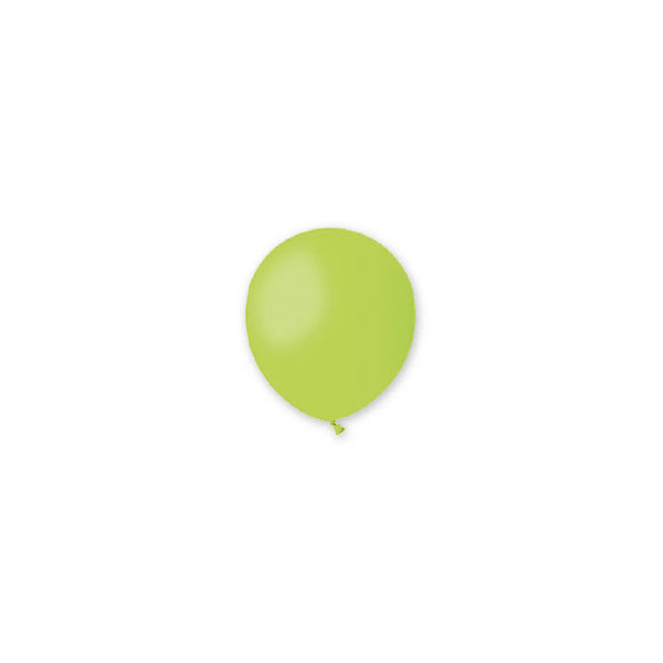 Immagine di Palloncini in Lattice 5" 13 cm Verde Chiaro 100 pezzi