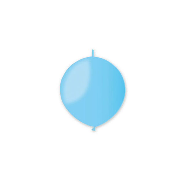 Immagine di Palloncini in Lattice Link Balloon 13" 33 cm Celeste 100 pz