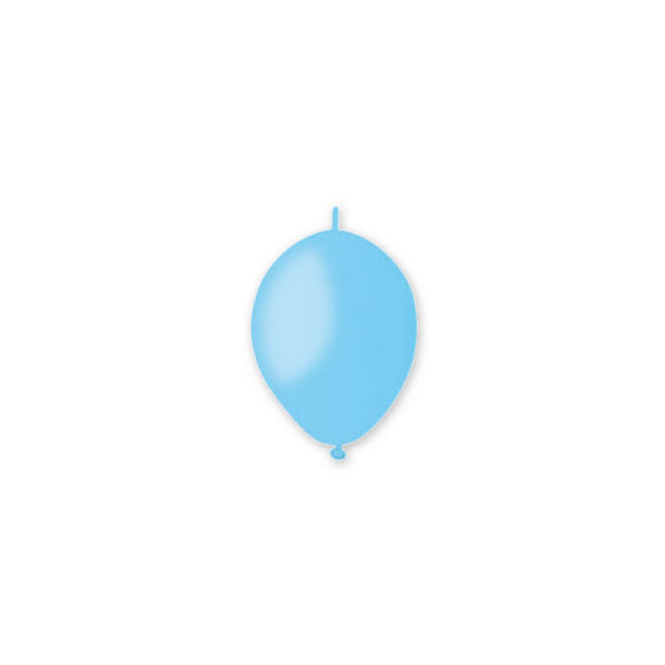 Immagine di Palloncini in Lattice Link Balloon 6" 16 cm Celesti 100 pz