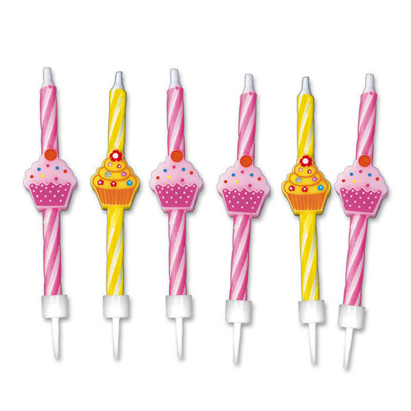 Immagine di Candeline Cup Cake 6 pezzi