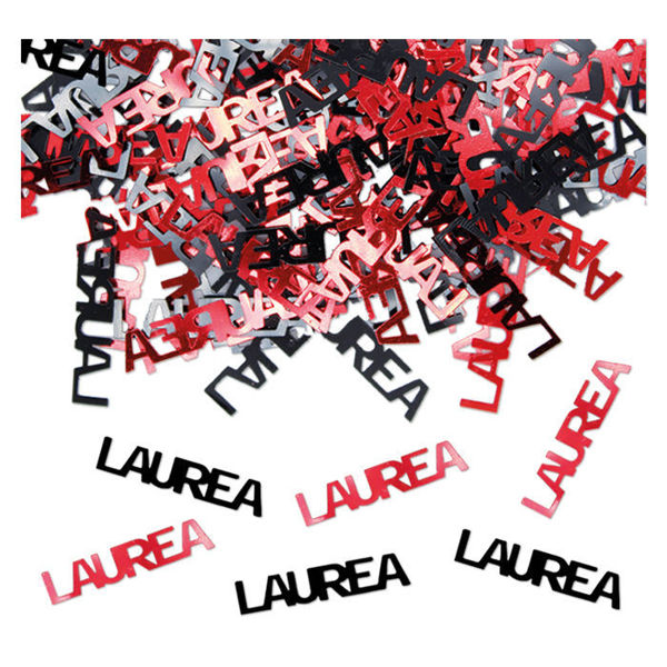 Coriandoli da tavolo Laurea in plastica decorativa – Confezione 15g