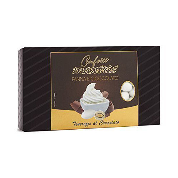 Immagine di Confetti Maxtris Tenerezze al Cioccolato Panna e Cioccolato 1 Kg